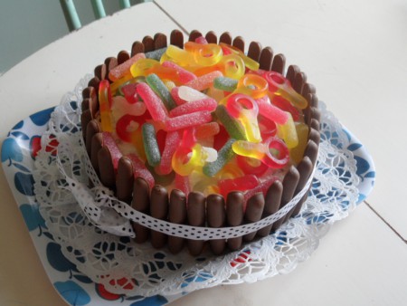 En riktig godistårta